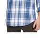 Weatherproof Vintage Men's Indigo Blues Plaid Shirt Med Blue Size XX Large