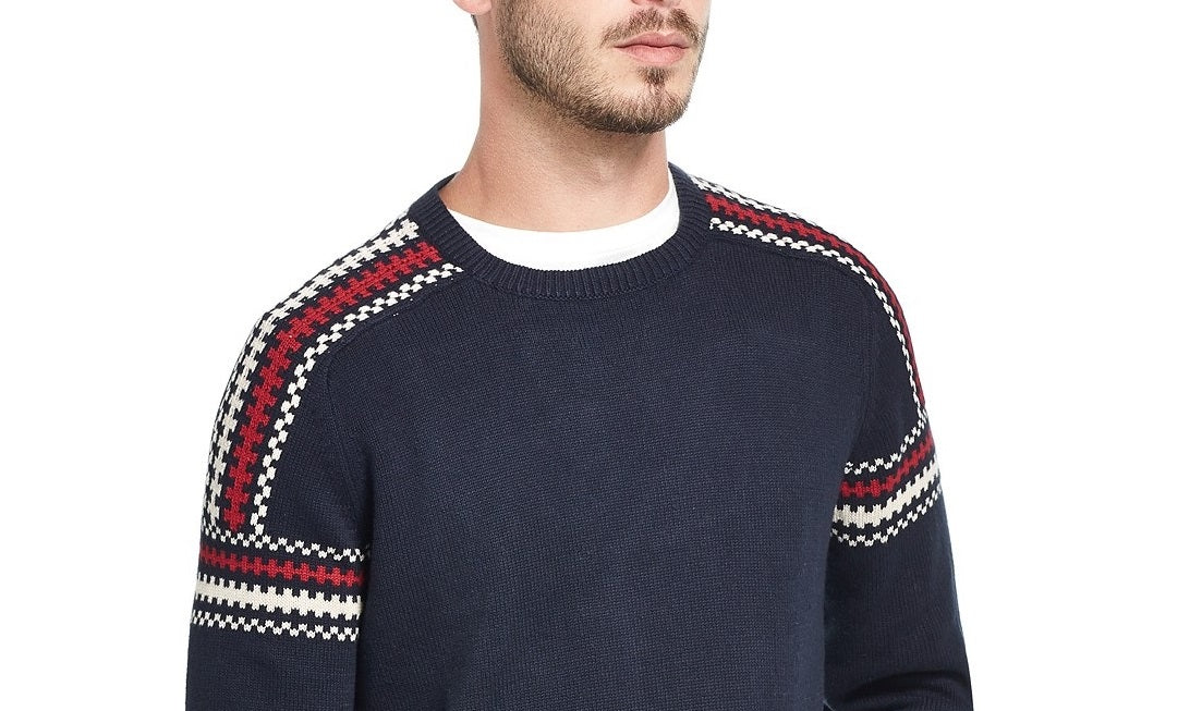 Weatherproof Vintage Men's Ski Sweater Navy