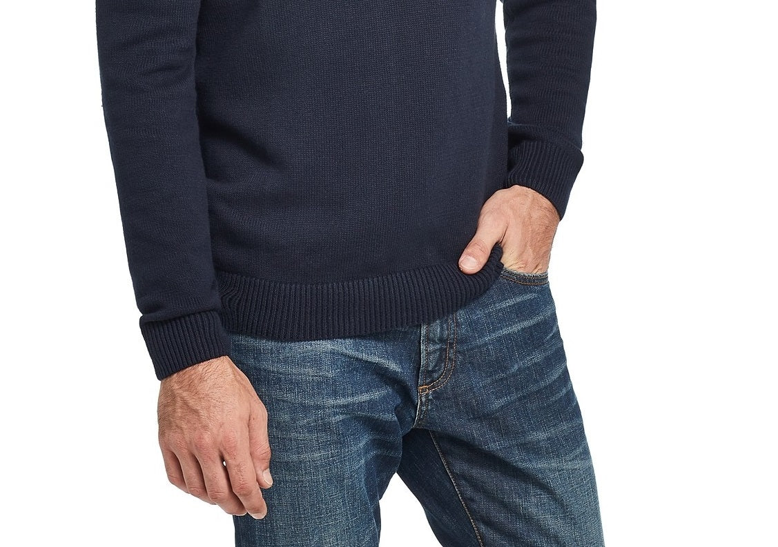 Weatherproof Vintage Men's Ski Sweater Navy