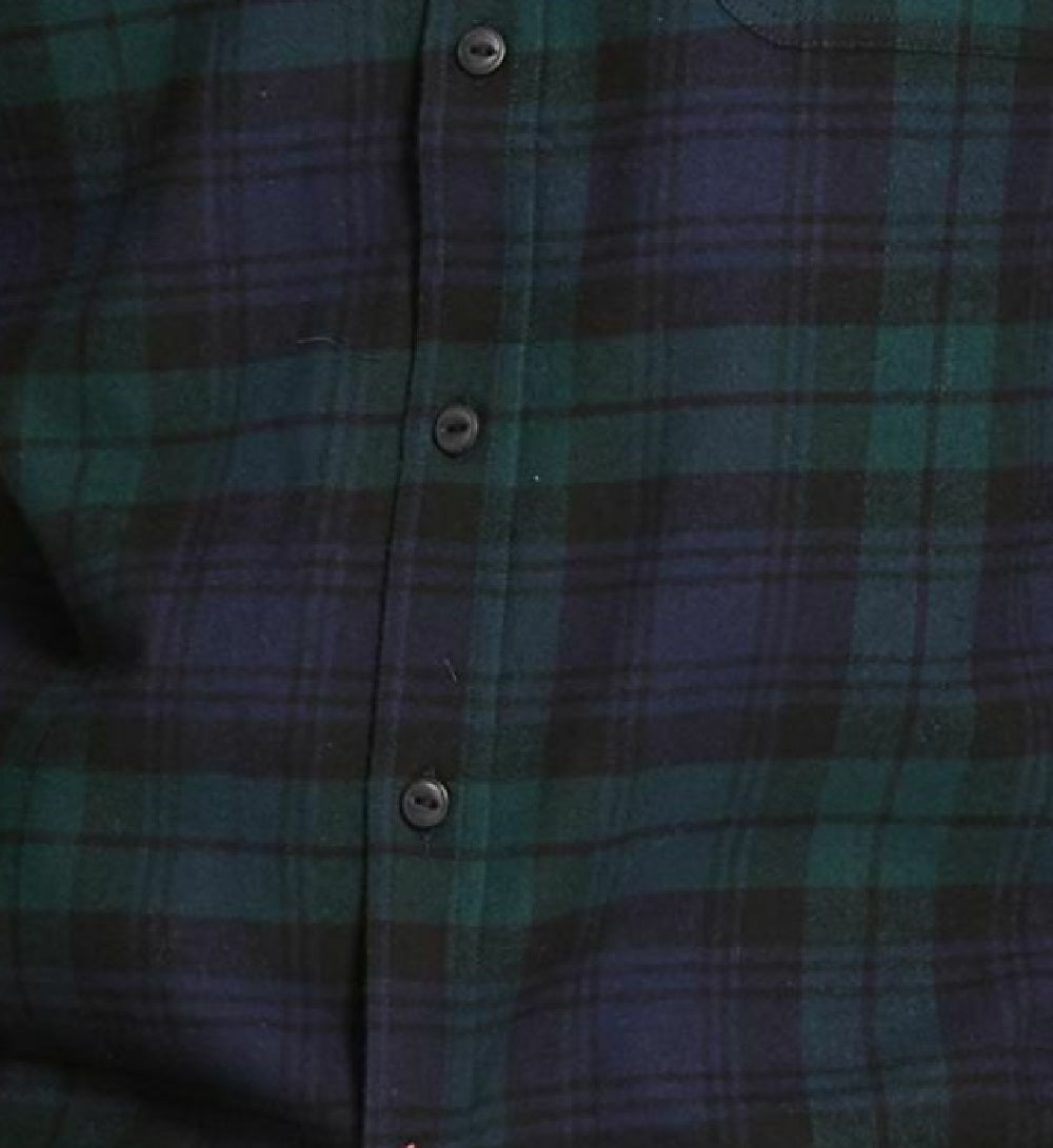 Weatherproof Men's Antique Plaid Flannel Shirt Green Size 3 Extra Large