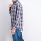 Weatherproof Men's Button-Down Plaid Shirt Dove Blue Size 3 Extra Large