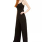 Teeze Me Women's Juniors' Lace-Back Jumpsuit Black Size 7
