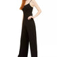 Teeze Me Juniors' Lace-Back Jumpsuit Black Size 13