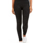 Hippie Rose Juniors' High-Waisted Fleece-Lined Leggings Black Size Small