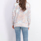 Hippie Rose Juniors' Mock-Neck Chenille Sweater Dark Blue Size X-Large