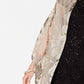 INC International Concepts Women's Contrast Floral Burnout Wrap Gray Size Regular