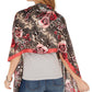 INC International Concepts Women's  Reptilian Garden Pashmina  Gray Size Regular