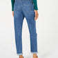 Rewash Junior's Button Front High Rise Jeans Blue Size 1