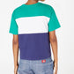 Dickies Women's Colorblocked Cotton Graphic Tomboy T-Shirt Green Size Small