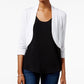 Jessica Howard Women's Bolero Cardigan Natural Size Small
