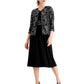 Jessica Howard Women's Glitter Dress & Jacket Silver Size 12