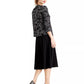 Jessica Howard Women's Glitter Dress & Jacket Silver Size 12