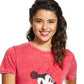 Disney  Juniors' Minnie Mouse Graphic T-Shirt Red Size Extra Large