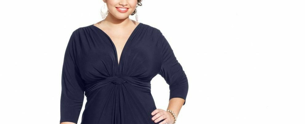 Love Squared Women's Trendy Plus Size Sleeveless Knotted Maxi Dress Cobalt Size 1X