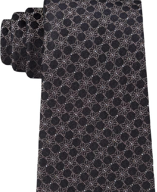 Michael Kors Men's Neck Tie Black One Size