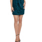Kensie Women's Velvet Print Dress tea  Size 4