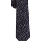 Calvin Klein Men's Skinny Scattered Dashes Tie Black Size Regular
