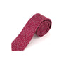 Calvin Klein Men's Skinny Scattered Dashes Tie Red One Size