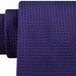 Kenneth Cole Reaction Men's Hi Low Slim Geometric Tie Purple Size Regular