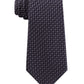 Kenneth Cole Reaction Men's Micro Checkerboard Slim Tie Black Size Regular