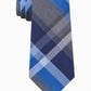 Kenneth Cole Reaction Men's Plaid Tie Blue One Size