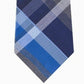 Kenneth Cole Reaction Men's Plaid Tie Blue One Size