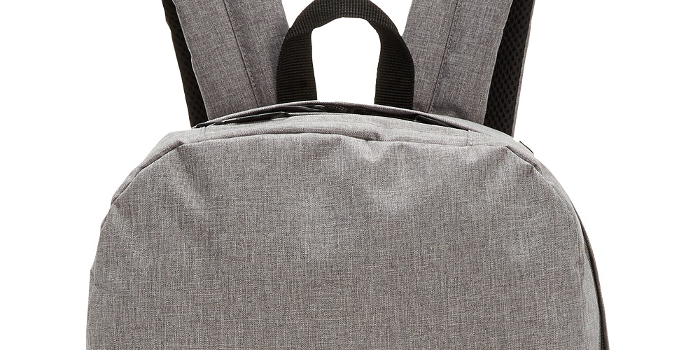Steve Madden Men's Space-Dyed Dome Backpack Gray Size Regular