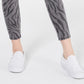 Tinseltown Juniors' Zebra-Print Skinny Jeans Gray Size 9