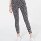 Tinseltown Juniors' Zebra-Print Skinny Jeans Gray Size 9