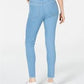 Tinseltown Juniors' High-Rise Raw-Hem Skinny Jeans Bright Blue Size 5