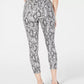 Tinseltown Junior's Printed Skinny Jeans Grey Size 1