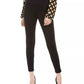 Love Fire Juniors' Pull On Faux Leather Stripe Skinny Pants Black Size Small