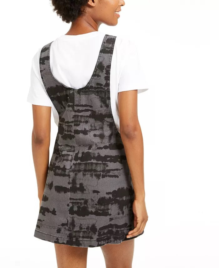 Tinseltown Juniors' Knotted Skirtall Black Size Large
