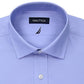 Nautica Men's Regular-Fit Comfort Stretch White Solid Dress Shirt Blue Size 32-33
