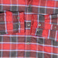 The North Face Men's ThermoCore Plaid Shirt Red Size Small