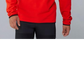 The North Face Men's Tka Glacier Quarter Zip Fleece Pullover Red Size Small