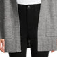 Pink Rose Women's Juniors' Open Cardigan Sweater Gray Size Small
