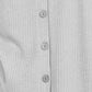 Pink Rose Hippie Rose Juniors' Textured Button-Front Top Gray Size Large