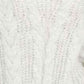 Crave Fame Juniors' Women's Turtleneck Cable Knit Sweater Silver Size X-Small