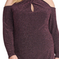 Rachel Rachel Roy Women's Trendy Plus Size Sparkle-Knit Halter Dress Purple Size 14