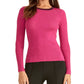 रेचल रॉय वीमेन मेटालिक रिंगर पुलओवर स्वेटर पिंक एक्स्ट्रा लार्ज