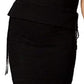 Rachel Rachel Roy Women's Textured Sweater Black Size Small