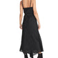 Rachel Roy Women's Isla Belted Asymmetrical Dress Black Size XX Large