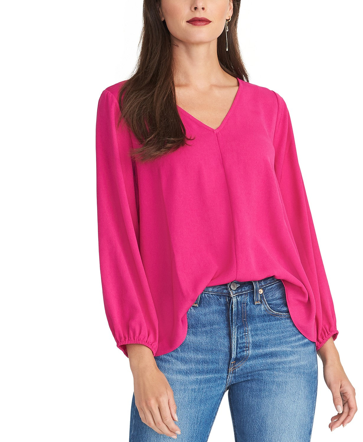 Rachel Rachel Roy Women's Kaylee Top Pink Size XX-Large