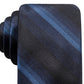 Ryan Seacrest Distinction Men's Leigh Slim Ombre Stripe Silk Tie Navy Size Regular
