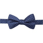 Ryan Seacrest Distinction Men's Fairfax Pindot Pre-Tied Bow Tie, Blue Size Regular