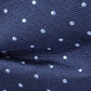 Ryan Seacrest Distinction Men's Fairfax Pindot Pre-Tied Bow Tie, Blue Size Regular
