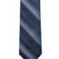 Ryan Seacrest Distinction Men's Lombardy Stripe Slim Tie  Blue Size Regular
