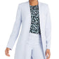 Calvin Klein Women's Open-Front Topper Jacket Blue Size 16