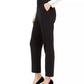 Calvin Klein Women's High-Waist Tuxedo Pants Black Size 4